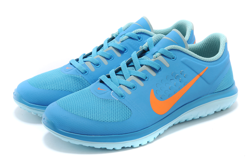 Nike FS Lite running sans chaussures gris bleu (4)